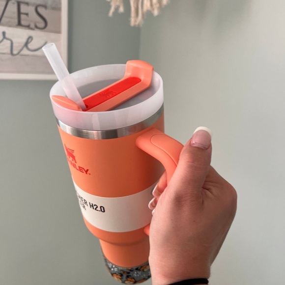 Stanley Quencher H2.0 40oz. Nectarine Tumbler + BOOT - Picture 5 of 9